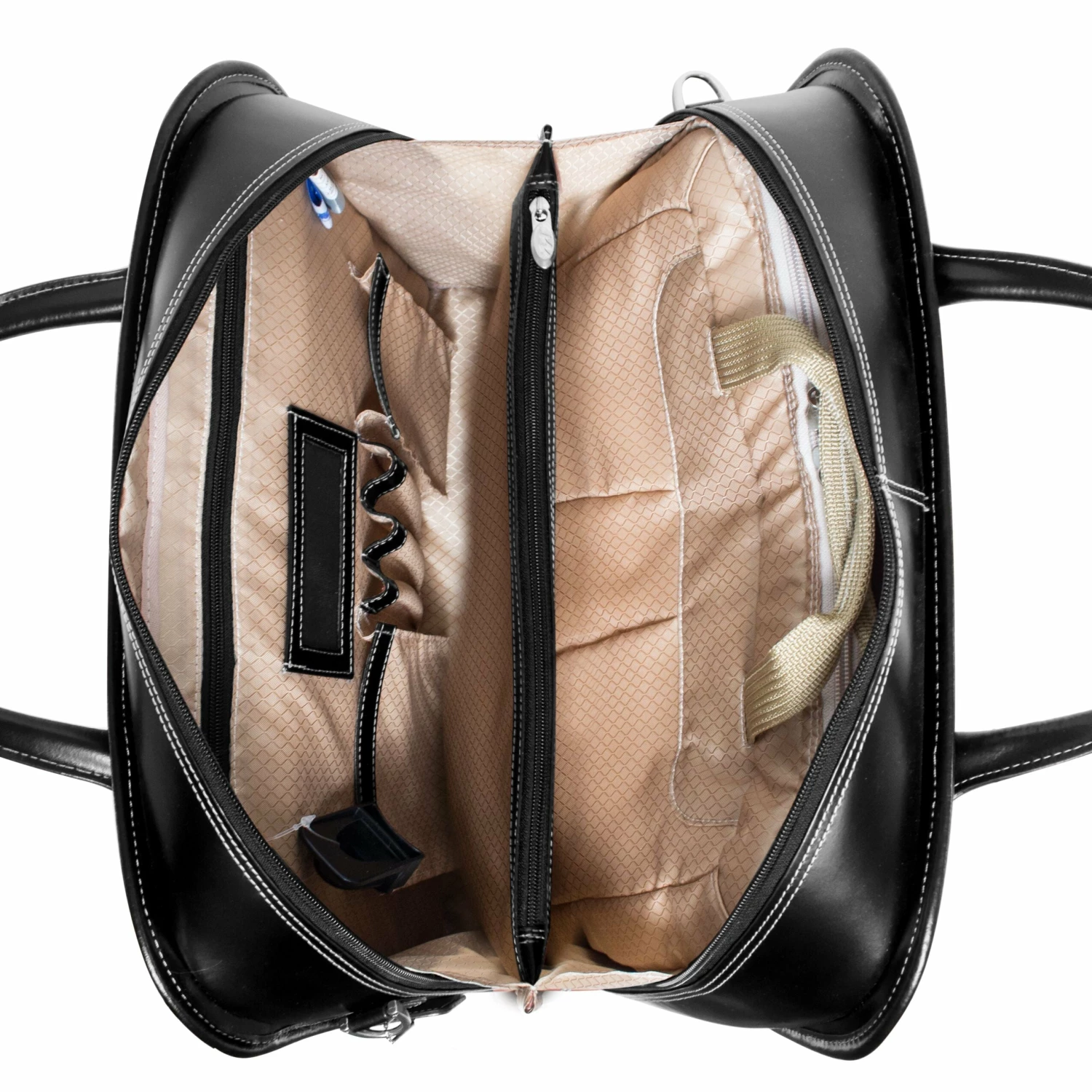 McKlein USA Lakewood Leather Fly Through Ladies Briefcase Assorted Colors 5 McKlein USA Lakewood Leather Fly Through Ladies Briefcase Assorted Colors - Image 3