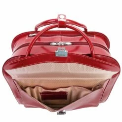 McKlein USA Granville 15.4" Leather Wheeled Laptop Briefcase Assorted Colors -US Suitcase Sales 2024 Y2 F3yrw