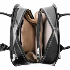 McKlein USA Uptown 15.4" Leather Vertical Wheeled Ladies' Laptop Briefcase -US Suitcase Sales 2024 ao1i9u5g