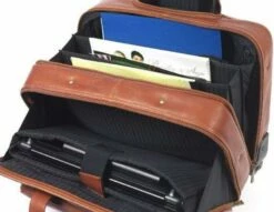 Claire Chase Rolling Computer Brief Assorted Colors -US Suitcase Sales 2024 cc258e2020comp20bag20on20wheels20saddle20inside20case20with20props