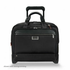 Briggs & Riley @work Medium 2-Wheel Expandable Brief Black -US Suitcase Sales 2024 kr420x 4f mgm 2