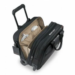 Briggs & Riley @work Medium 2-Wheel Expandable Brief Black -US Suitcase Sales 2024 kr420x 4i2
