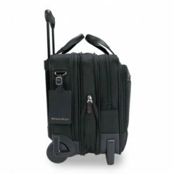 Briggs & Riley @work Medium 2-Wheel Expandable Brief Black -US Suitcase Sales 2024 kr420x 4s2x