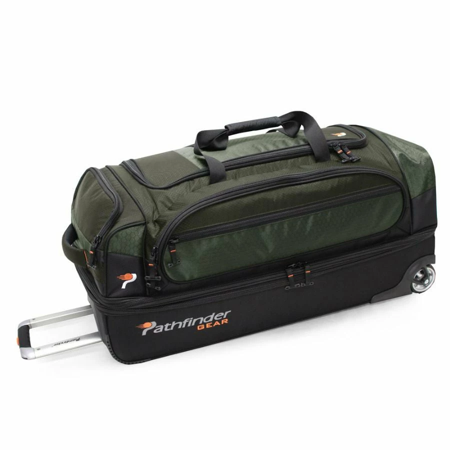 Pathfinder Gear Up Collection 32" Drop Bottom Duffel Green 3 Pathfinder Gear Up Collection 32" Drop Bottom Duffel Green