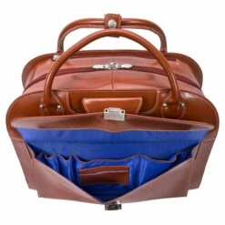 McKlein USA Edgebrook 15.4" Leather Wheeled Ladies Laptop Briefcase Assorted Colors -US Suitcase Sales 2024 s jL5rgw