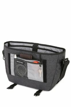 SWISSGEAR 5302 Getaway Laptop Messenger Bag - Heather Gray