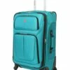 SWISSGEAR 6283 24.5" Expandable Spinner Luggage -US Suitcase Sales 2024 sa6283.b teal 25 3quarter 1