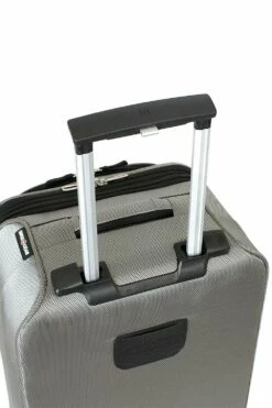 SWISSGEAR 6305 19" Expandable Carry On Spinner Luggage -US Suitcase Sales 2024 sa6305.c pewter 20 trolley handle 3