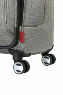 SWISSGEAR 6305 19" Expandable Carry On Spinner Luggage -US Suitcase Sales 2024 sa6305.c pewter wheels 3