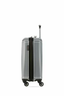 SWISSGEAR 3750 18" Carry On Hardside Spinner Luggage - Silver -US Suitcase Sales 2024 sw37500014156 05