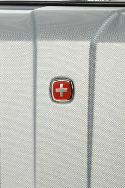 SWISSGEAR 3750 18" Carry On Hardside Spinner Luggage - Silver -US Suitcase Sales 2024 sw37500014156 08