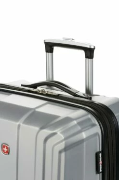 SWISSGEAR 3750 23" Expandable Hardside Spinner Luggage - Silver -US Suitcase Sales 2024 sw37500014167 07