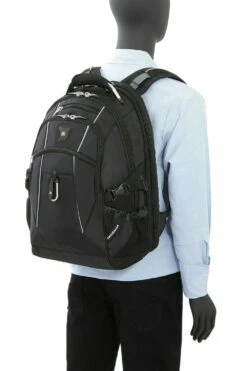 SWISSGEAR 6677 ScanSmart Laptop Backpack -US Suitcase Sales 2024 swissgear 6677 scansmart laptop backpack black size