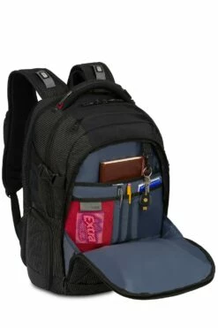 SWISSGEAR WENGER Commander USB ScanSmart Laptop Backpack - Dotted Black