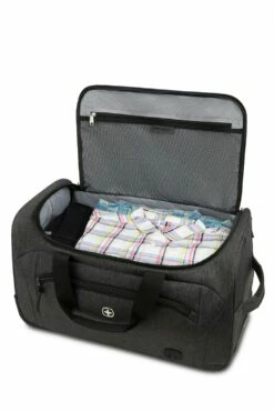 WENGER Urban Tourist Rolling Duffel - Dark Gray Heather -US Suitcase Sales 2024 wg782349084 10