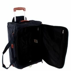 Bric's X Bag 21" Carry On Rolling Duffle Bag -US Suitcase Sales 2024 xbag 21 carry on rolling duffle bag navy open