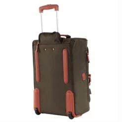 Bric's X Bag 21" Carry On Rolling Duffle Bag -US Suitcase Sales 2024 xbag 21 carry on rolling duffle bag olive back