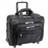 McKlein USA Gold Coast Leather 17" Detachable Wheeled Laptop Case Black -US Suitcase Sales 2024 zz0j1efotxbrtdzxu